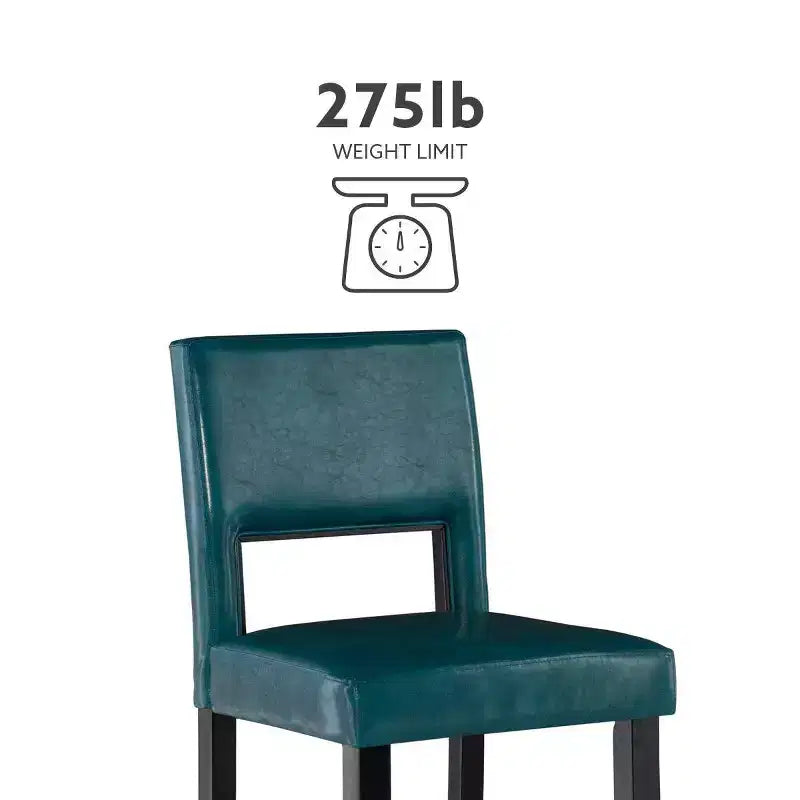 24 Vega Counter Height Barstool Hardwood - Linon