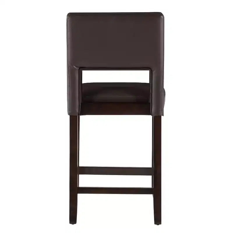 24 Vega Counter Height Barstool Hardwood - Linon