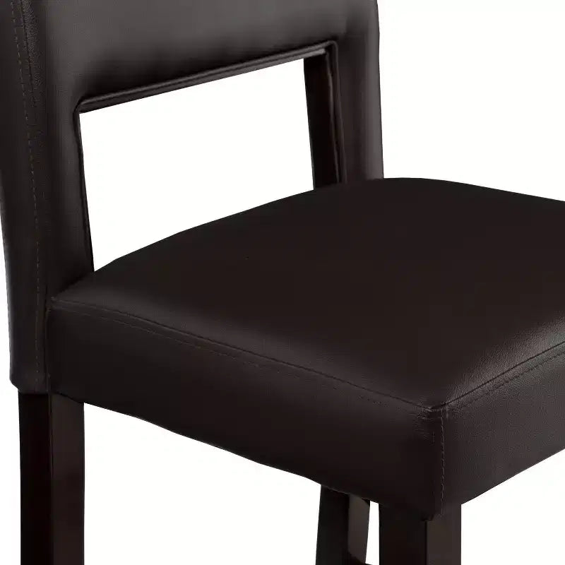24 Vega Counter Height Barstool Hardwood - Linon