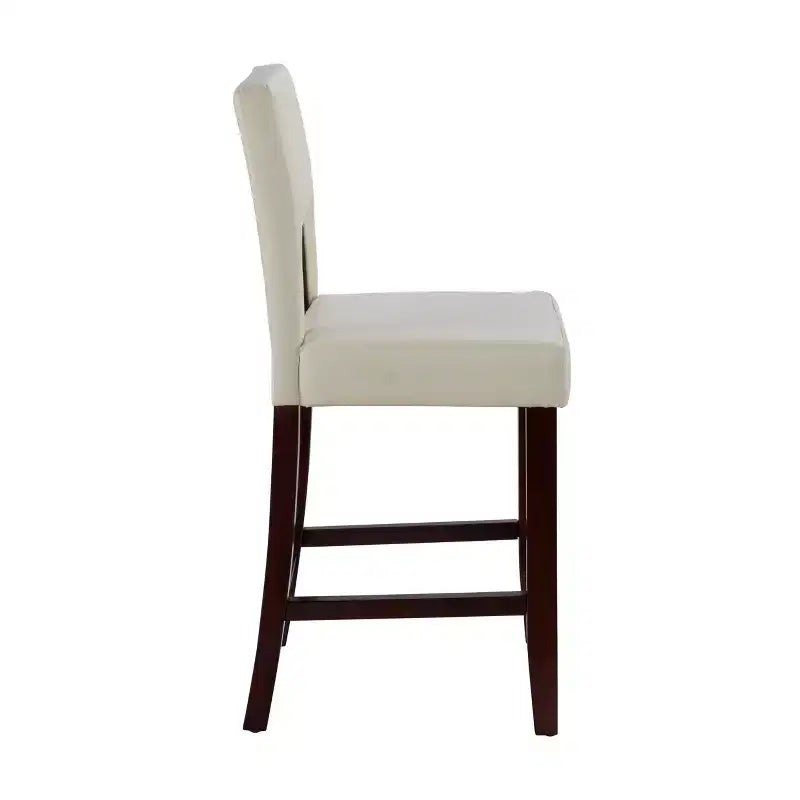 24 Vega Counter Height Barstool Hardwood - Linon