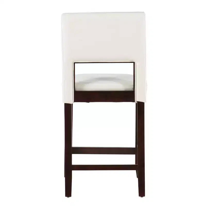 24 Vega Counter Height Barstool Hardwood - Linon