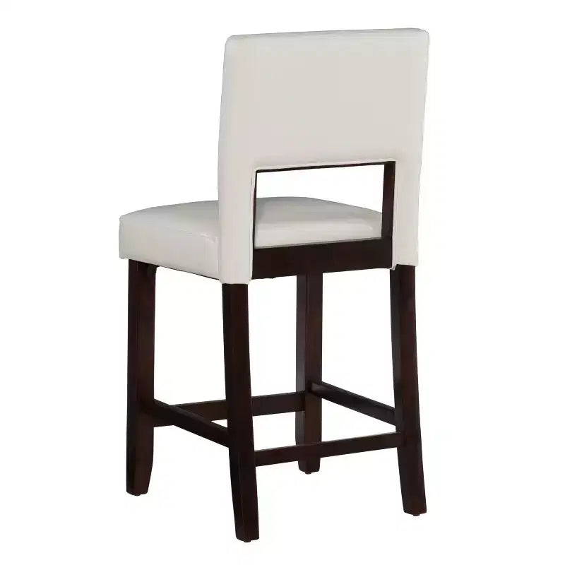 24 Vega Counter Height Barstool Hardwood - Linon