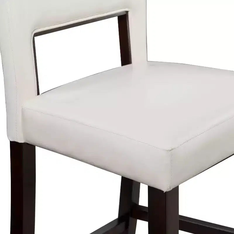 24 Vega Counter Height Barstool Hardwood - Linon