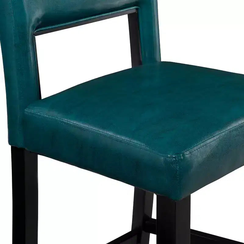 24 Vega Counter Height Barstool Hardwood - Linon