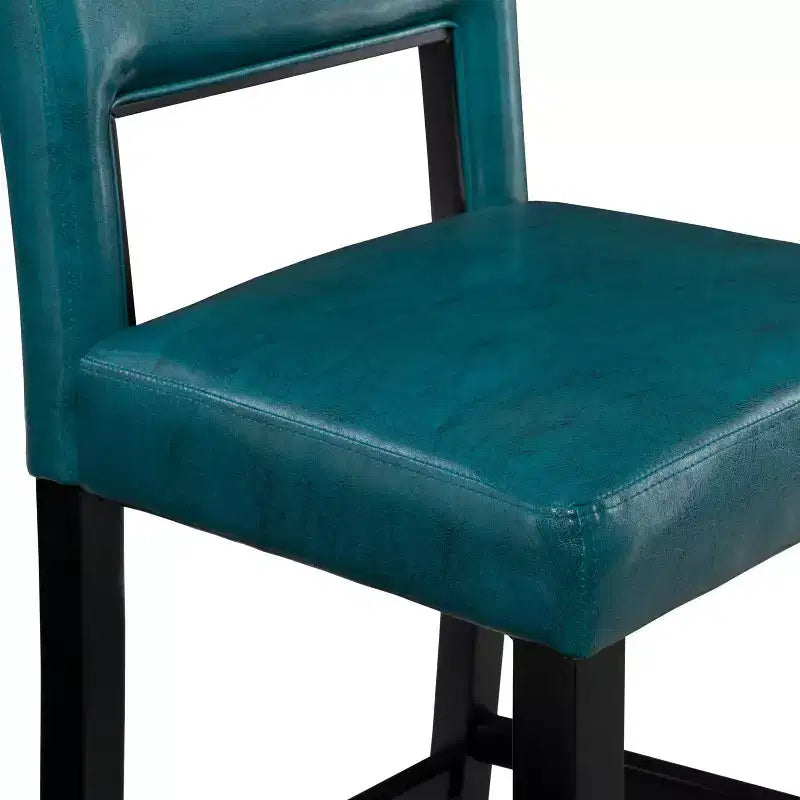 24 Vega Counter Height Barstool Hardwood - Linon