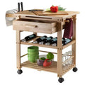 Finland Kitchen Cart Wood/Natural - Winsome