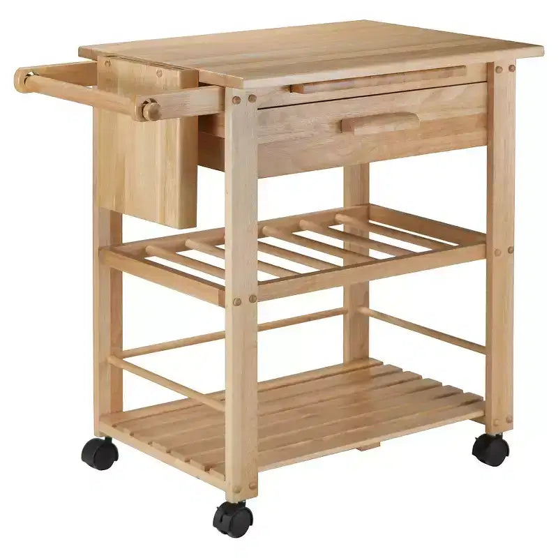 Finland Kitchen Cart Wood/Natural - Winsome