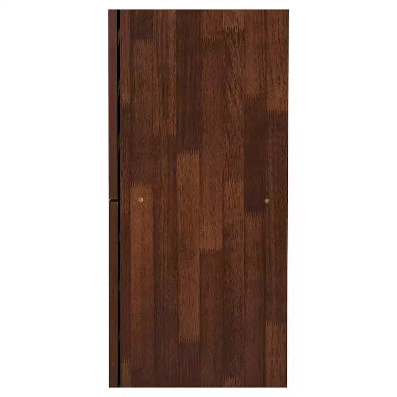 Gisela Two-Tone Shoe Cabinet with 4 Door Oak/White - Baxton Studio