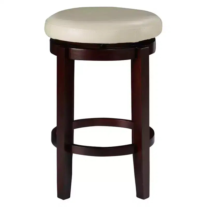 Maya Swivel Backless Counter Height Barstool - Linon