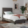 RealRooms Paloma Upholstered Bed with Dual USB Port